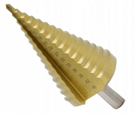 Masini de gaurit si Insurubat - Burghiu conic in trepte 4-45mm