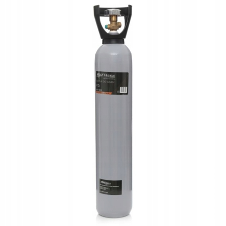Scule & Atelier - Butelie Gaz CO2 Goală KRAFT&DELE KD1830, 8 Litri, 150 Bar – Pentru Sudură și Aplicații Alimentare (Băuturi / Terase)