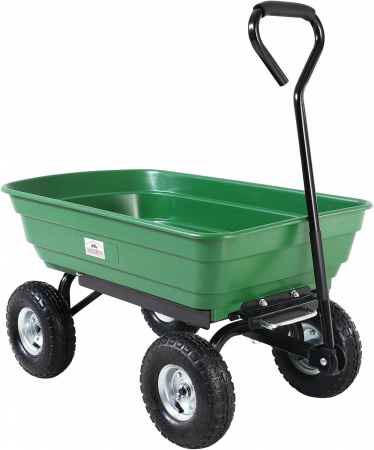 Compactoare - Carucior de gradina basculabil 300KG