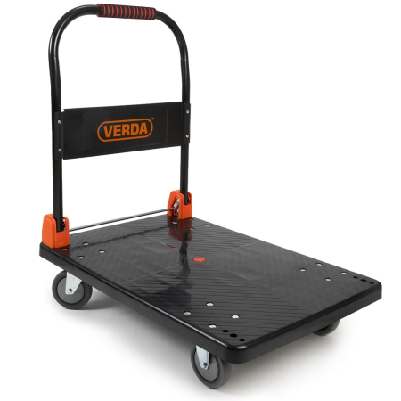Cărucior Transport Marfă 300KG cu Platformă Pliabilă – VERDA SN300A  Recomand slug: [2]