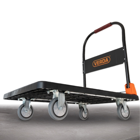 Cărucior Transport Marfă 300KG cu Platformă Pliabilă – VERDA SN300A  Recomand slug: [1]