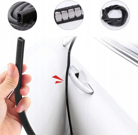 Cheder de protectie pentru muchii auto, 15mm - Protectie eficienta si design elegant [5]