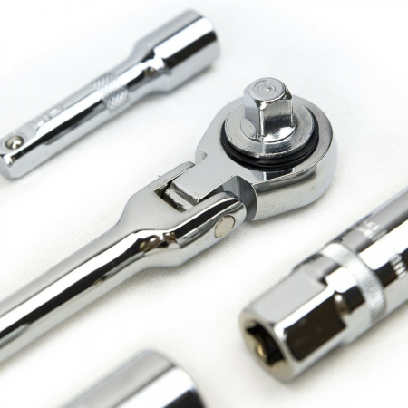 Cheie cu clichet tubulare 16-18-21 mm  pentru bujie cu prelungitoare 75mm si 151mm lungime  SN3633 [2]