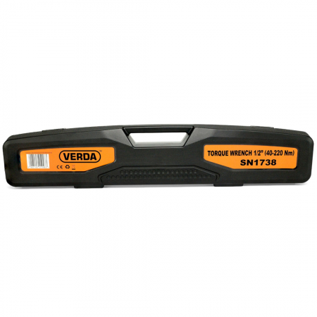 Cheie dinamometrica pentru roti 1/2" 40-220 Nm cu tubulare de 17, 19, 21, 24MM in valiza SN1738 [4]