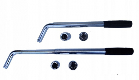 Cheie pentru roti  17 / 19 MM ȘI 21 / 23 MM TIP L [5]