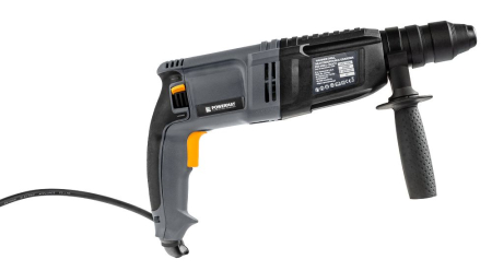 Rotopercutoare si bormasini - Ciocan Perforator POWERMAT 2600W, 4J, SDS-Plus, Mandrină Suplimentară, Valiză Accesorii