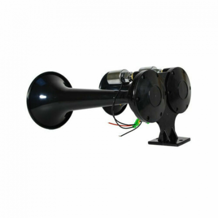 Claxon foarte puternic 130dB, 24V doua goarne negru [2]