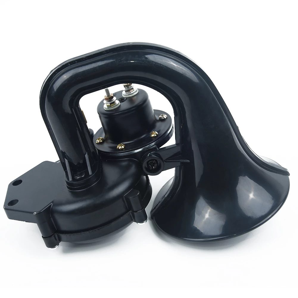 Claxon ,goarna mica pentru camion Scania volvo DAF 48W 24V 300db [3]