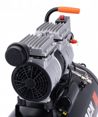 Compresor Black fără ulei, rezervor 50L, 2 pistoane, capacitate 180l/min [1]