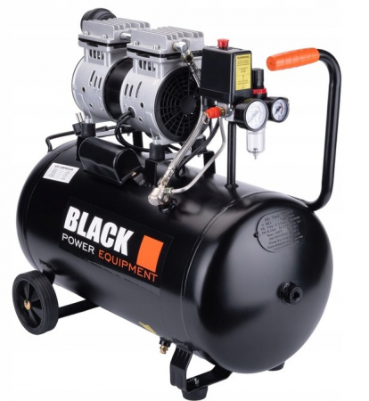 Compresor Black fără ulei, rezervor 50L, 2 pistoane, capacitate 180l/min [2]
