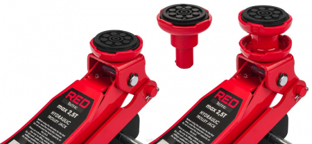 Cric auto hidraulic 2,5 tone +cauciuc de amortizare [3]