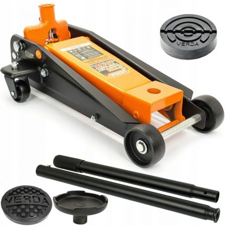 Cric auto hidraulic 3Tone roti pivotante cu profil redus de la 130 la 490 mm  SN3026 [3]