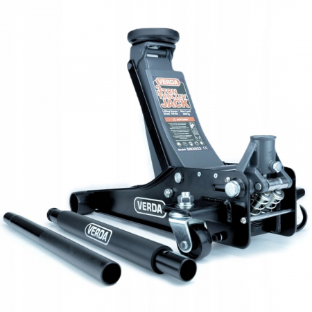 Scule si Unelte - Cric auto hidraulic piston dublu profil redus 3.0T durabil și solid doua tampoane de cauciuc incluse,  SN3023