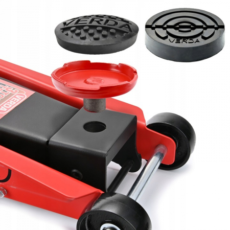 Cric auto hidraulic profil redus de 130 mm   3.0T cu 4 roti SN3027 [1]