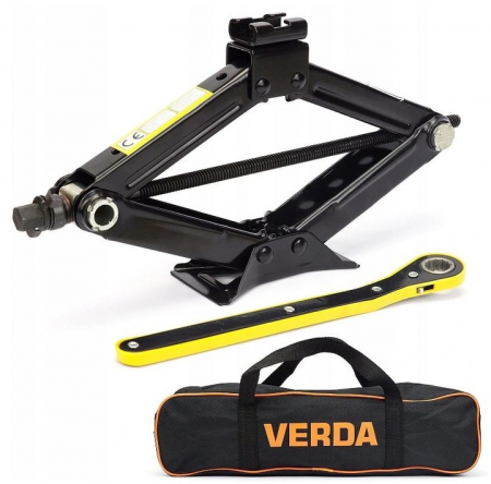 Scule si Unelte - Cric auto trapezoidal 1,5t cu husa de depozitare transport  SN3553
