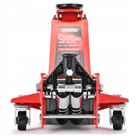 Cric hidraulic 3T cu profil redus cu doua pistoane de la 73 la 500 mm inaltime ridicare rapida SN9315 [2]