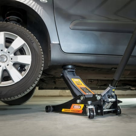 Cric hidraulic cu profil redus, cu două pistoane 3.0T ridicare rapida SN3065 [1]