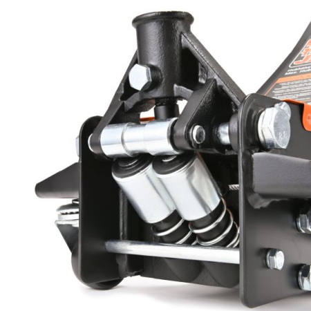 Cric hidraulic profesional Verda 3T profil redus – 2 pistoane, atelier și garaj [1]