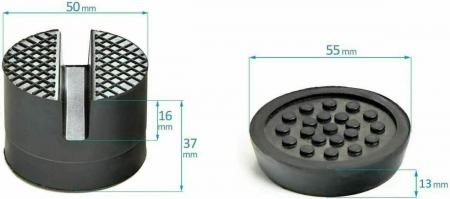 Cric Hidraulic Profil Redus VERDA 2.5T - Ridicare Sigura si Eficienta, Extensie + Cauciuc MF77107 [1]