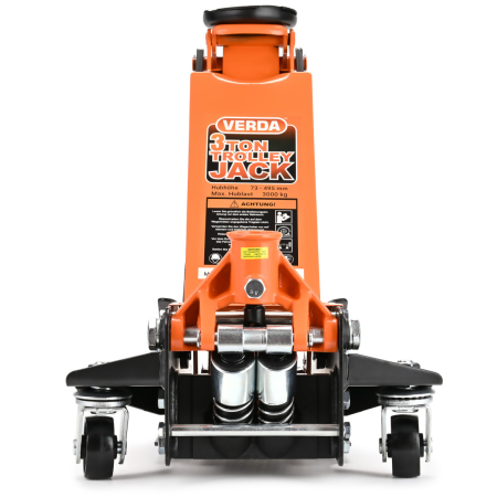 Cric hidraulic 3Tone profil redus cu 2 pistoane Verda SN8013 –  ridicare sigură pentru mașini cu suspensie joasa si alte autovehicule [3]