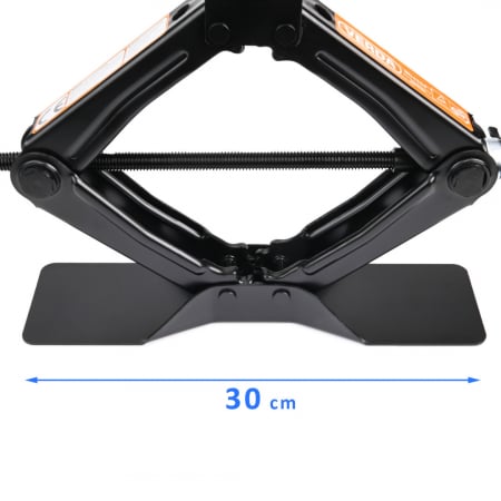Cric trapezoidal 2t pentru ridicarea masinii cu cheie pentru roti si husa manusi prelungitor SN4570 [11]