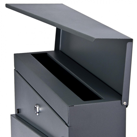 Cutie postala pentru scrisori culoare antracit SN3681-1 [1]