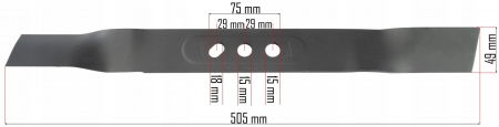 Cutit pentru motocositoarea PM-KSS-700SH [1]