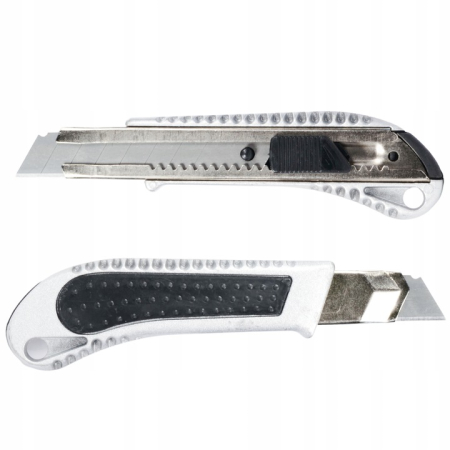 Capsatoare - Cutter cutit pentru taierea tapetului, cartonului, benzii adezive, cablurilor, covoarelor  Corp din aluminiu