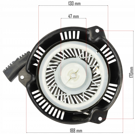Casa si Gradina - Demaror pentru motocositoare  PM-KSS-700SH  188mm