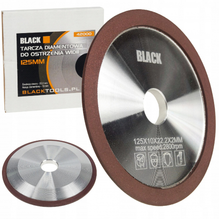 Disc diamantat de carbură cimentată 125x10x22 MM