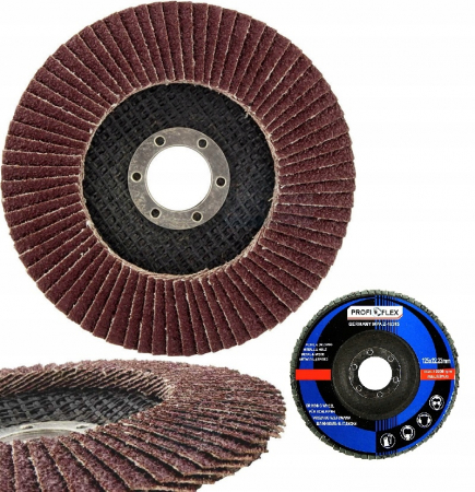 Polizoare - Disc lamelar pentru lemn si metal P40 125x22.2mm