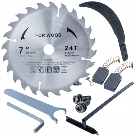 Fierăstrău Circular Profesional BLACK | 1400W | Laser Integrat | Disc 185mm [3]