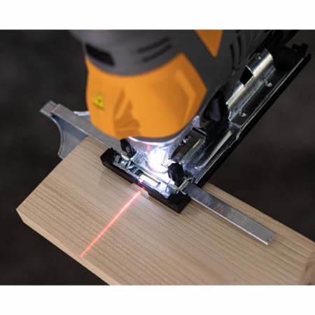 Casa si Gradina - Fierastrau pendular cu laser 1450W pentru lemn si metal