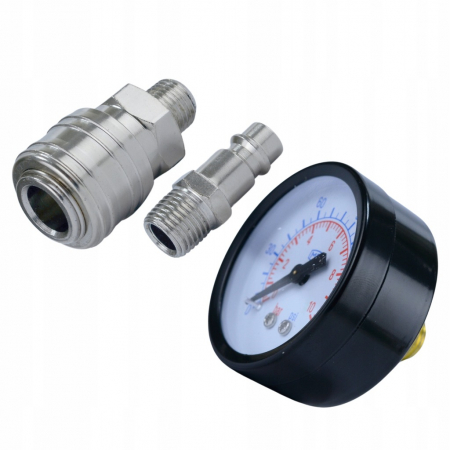 Filtru ulei  40 microni reductor aer 0,5-9 bar pentru compresor cu conectori rapizi [5]
