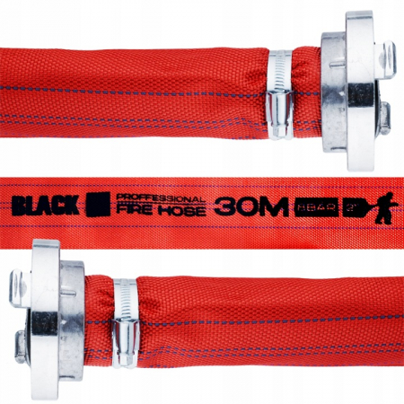 Pompe - Furtun de incendiu pentru fosa septica irigatie 2" 52MM 30M cu conectoare rapide pentru pompa de apa