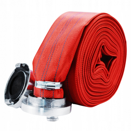 Furtun de incendiu pentru fosa septica irigatie 2" 52MM 30M cu conectoare rapide pentru pompa de apa [2]
