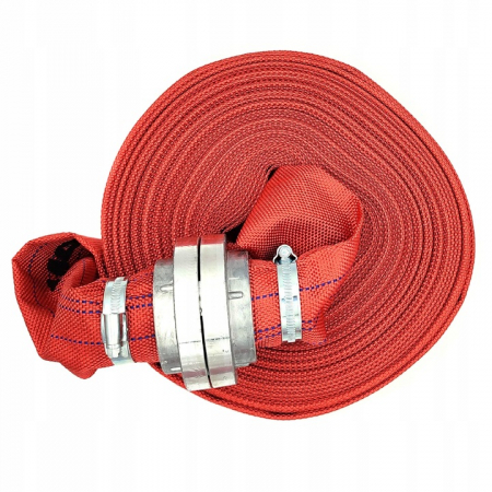 Pompe - Furtun incendiu pentru fosa septica apa menajera irigatii 2" 52MM 20M cu conectoare rapide pentru pompa de apa