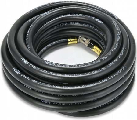 Furtun pneumatic de cauciuc cu insetie 10X17MM,  10 metri pentru compresor  SN6010 [5]