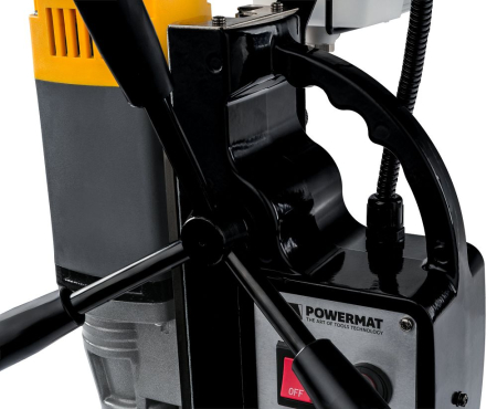 Mașină de Găurit Magnetică Profesională | 1500W | Forță 11.500 N | Weldon 19mm [11]