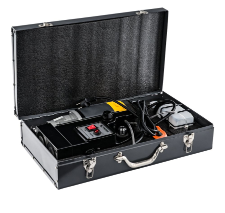 Mașină de Găurit Magnetică Profesională | 1500W | Forță 11.500 N | Weldon 19mm [14]