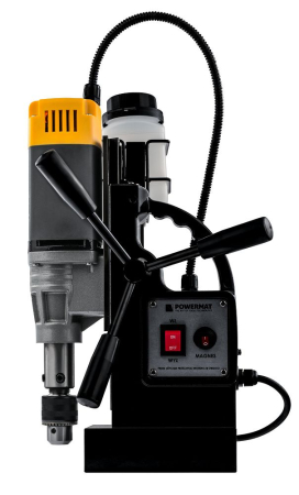 Mașină de Găurit Magnetică Profesională | 1500W | Forță 11.500 N | Weldon 19mm [12]