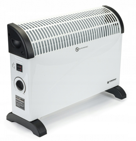 Incalzitor convector 220-240V 50/60Hz  trei trepte de putere 750/1250/2000W [1]
