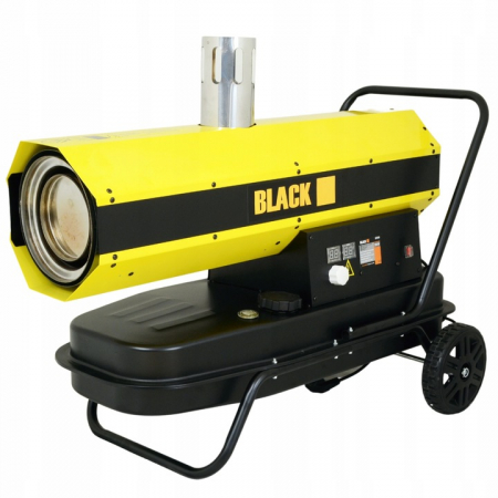 Tunuri de caldura si aeroteme - Incalzitor industrial pe motorina de 25 KW cu evacuare, rezervor 38L
