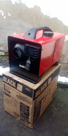 Încălzitor Staționar Diesel (Siroco) webasto 6kW BLACK, 12V / 230V, Afișaj LCD și Telecomandă [13]