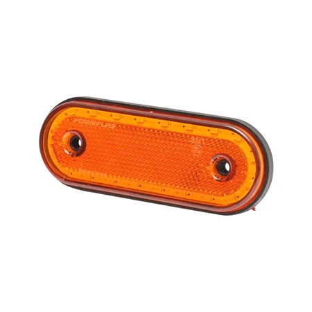 Electrice Auto - Lampă Laterală LED Galbenă (21 LED) – Contur și Semnalizare, 12V-24V