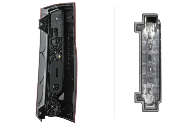 Lampa Spate Stanga (Partea Soferului) pentru Mercedes Sprinter W907 / W910 (An 2018 - Prezent), Fara Suport Becuri, PJ Calitate Similara cu Originalul, Omologare E-Mark, Cod OE A9108200100 [1]