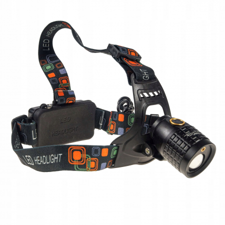 Lanterna de pescuit  Black   led baterii 6800mAh 8500 lumeni [1]