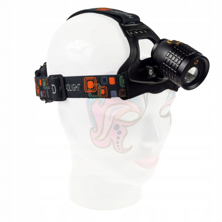 Lanterne - Lanterna de pescuit  Black   led baterii 6800mAh 8500 lumeni