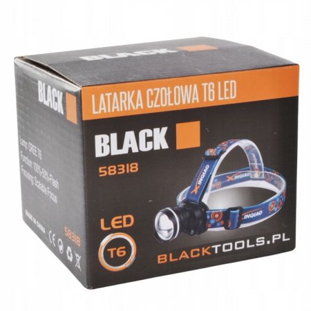 Lanterna puternica cu led functie zoom  trei moduri de iluminare [5]