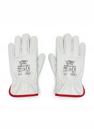 Protectia muncii - Mănuși de Lucru Profesionale din Piele de Capră – Rezistente, Fine și Durabile (Mărimea 10)